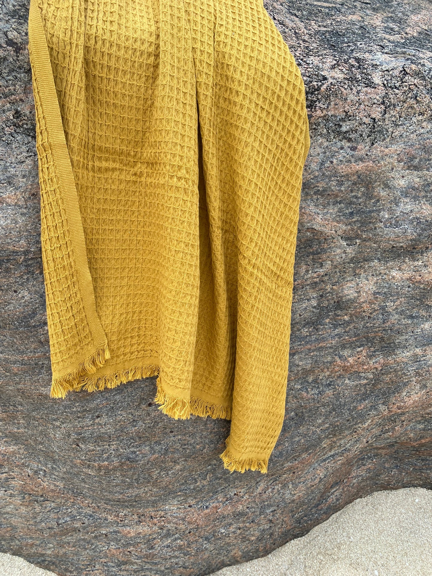 Lucky beach towels - Mustard