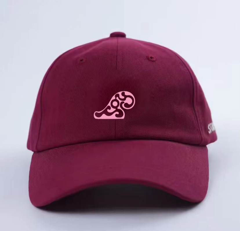 Joy dad hat - wine