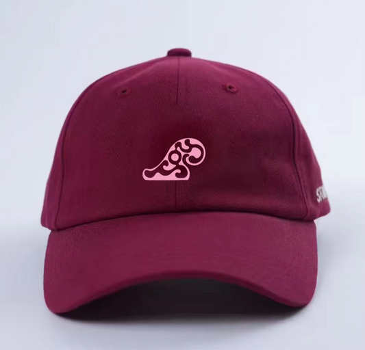 Joy dad hat - wine