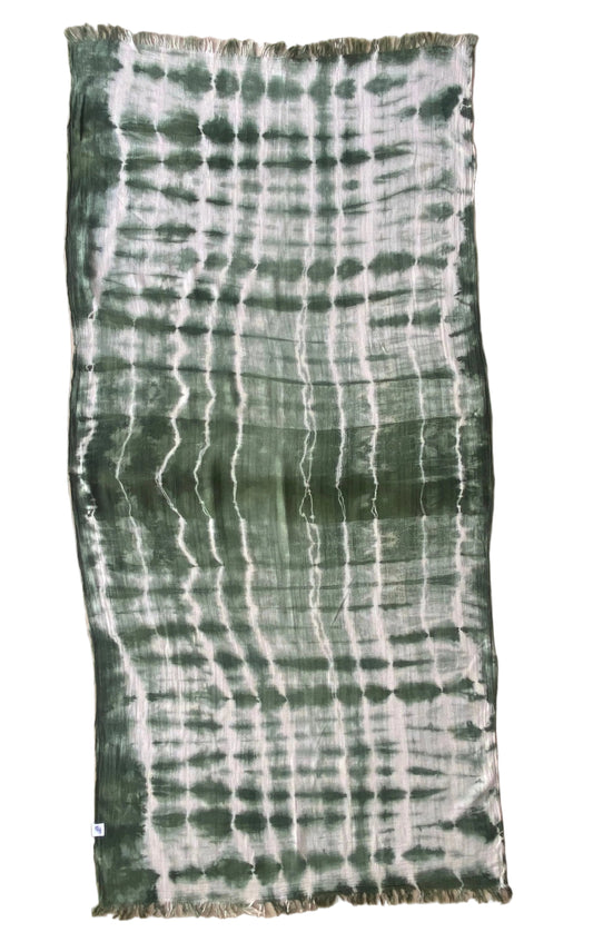 Forest lines - linen blend