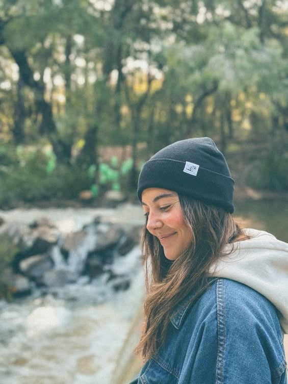 Black beanie