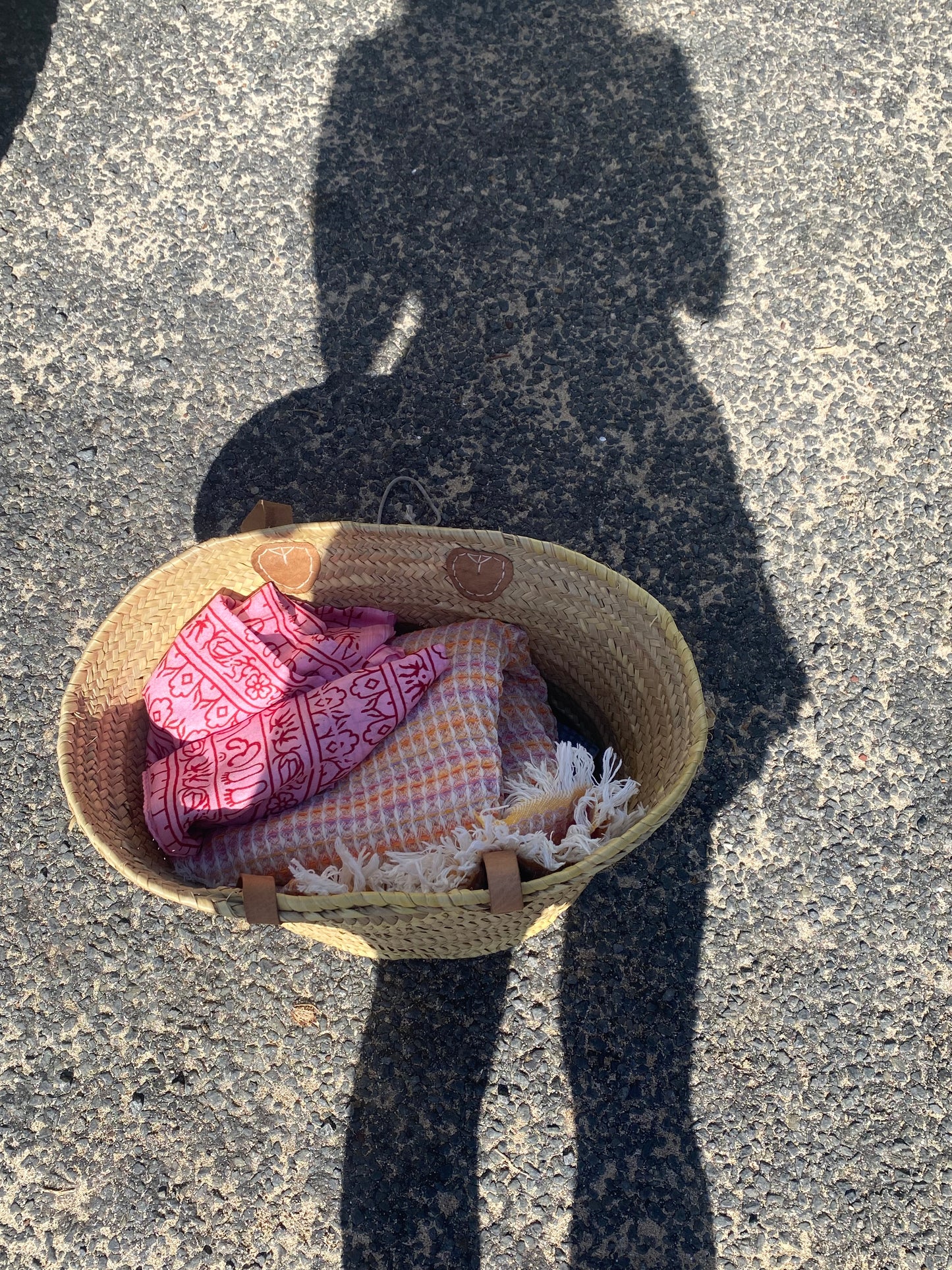 Hand Woven Beach Basket