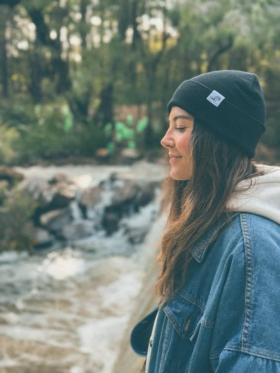 Black beanie