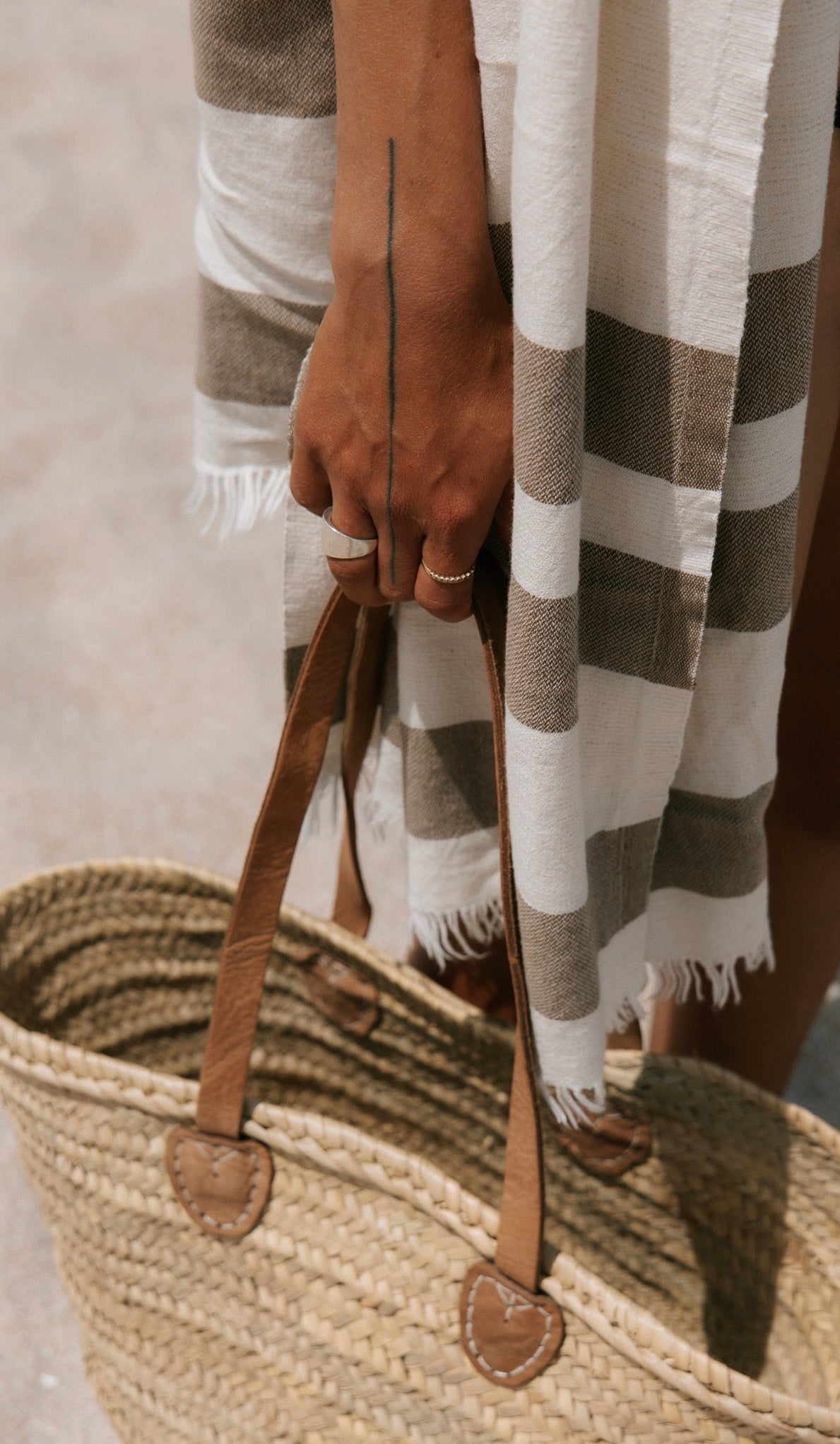 Freeda linen towel - Coco