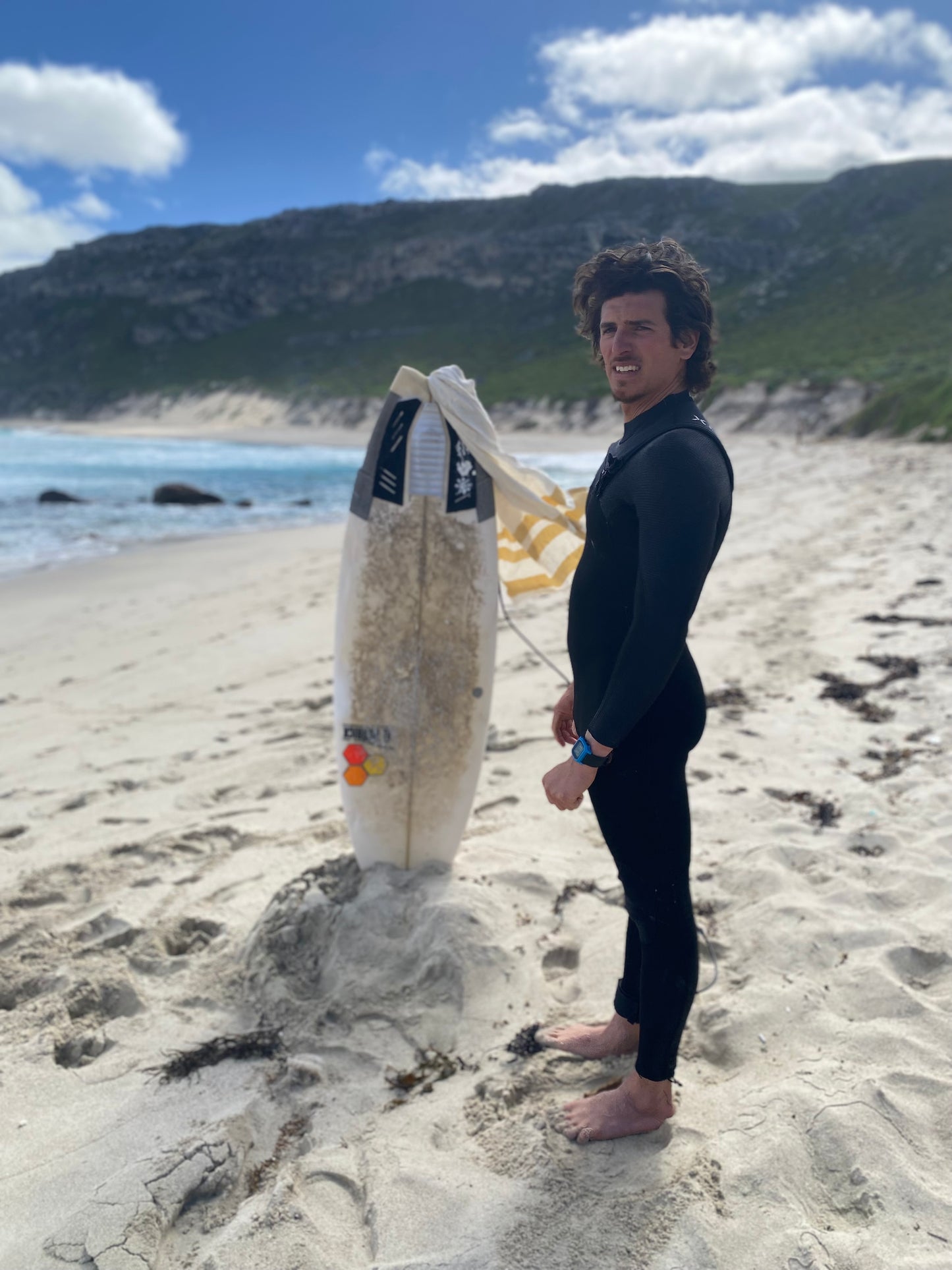 Freeda linen towel - sol