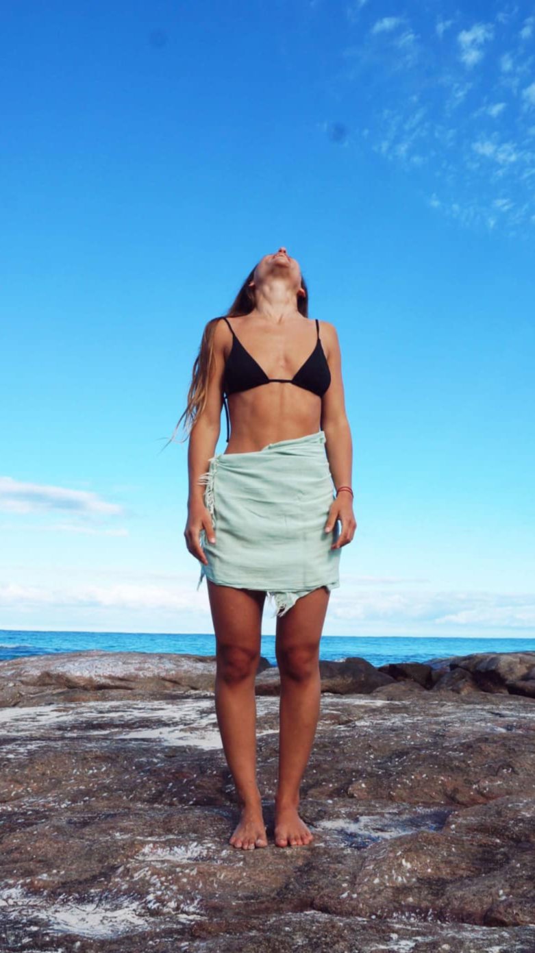 Solstice pareos - Mint Green